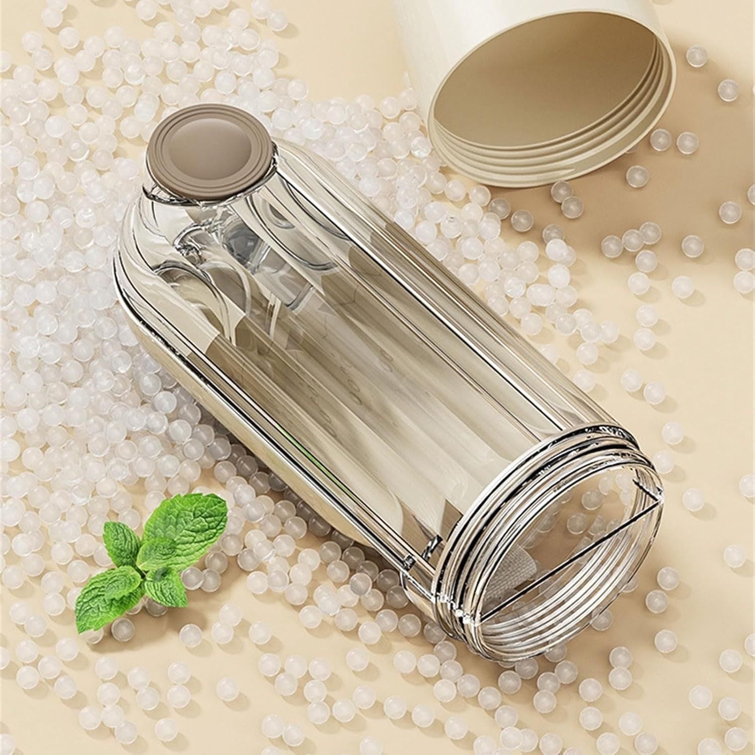 JMT-811210 Portable Leak-Proof Dog Water Bottle with Food Dispenser for Outdoor Activities