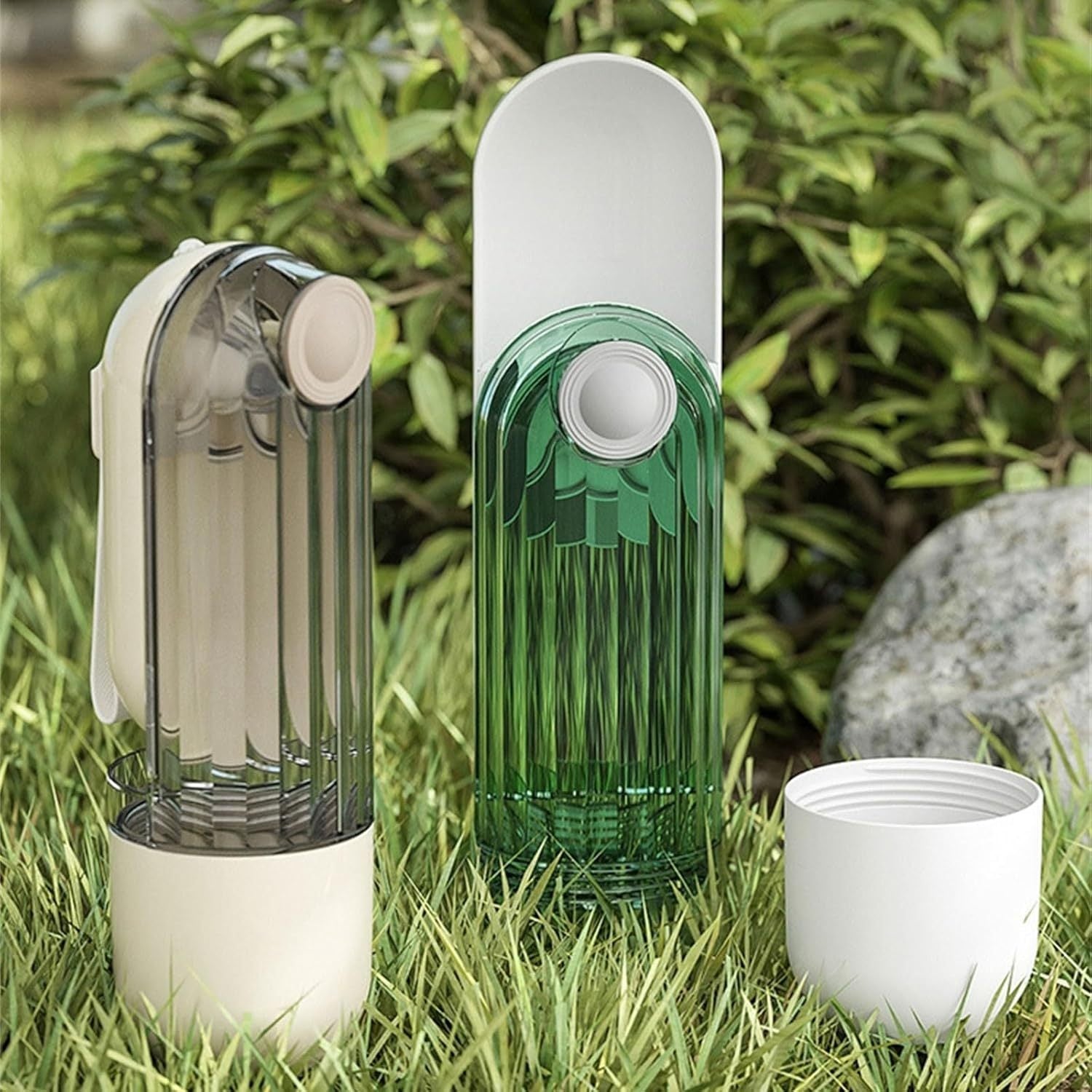 JMT-811210 Portable Leak-Proof Dog Water Bottle with Food Dispenser for Outdoor Activities