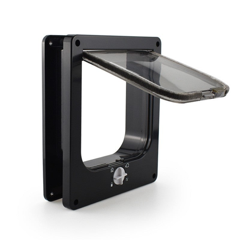 JMT-811402 Indoor Cat and Dog Door with Rotary Lock and Magnetic Closure - Weatherproof Design for Cats and Small Dogs - Various Sizes Available