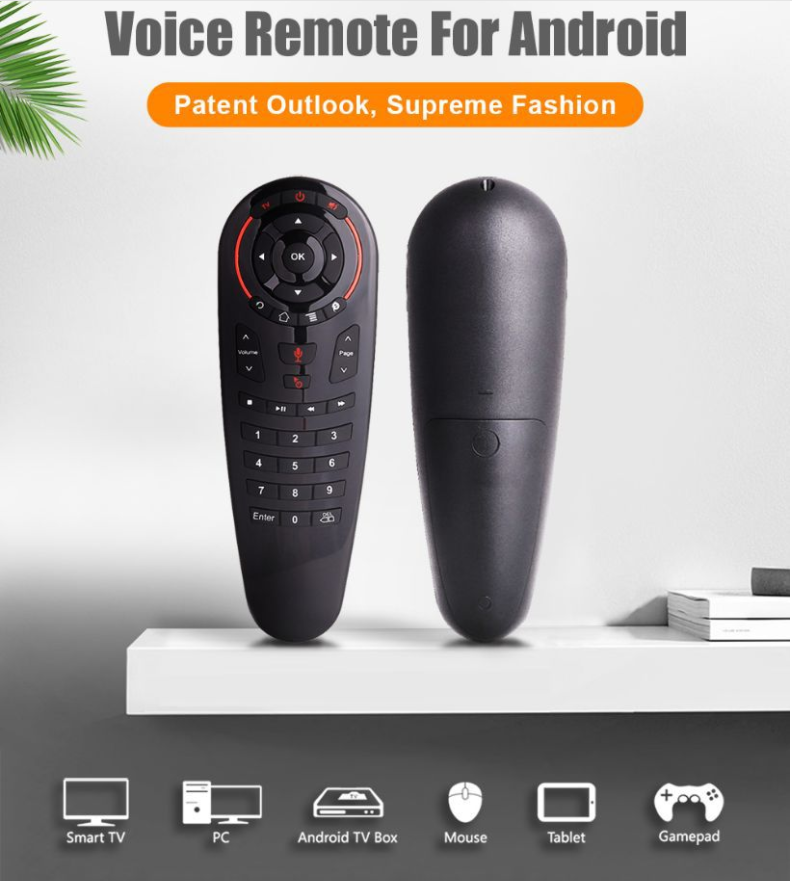 JMT-811466 Wireless Keyboard Remote Control with Built-in Touchpad for Smart Devices