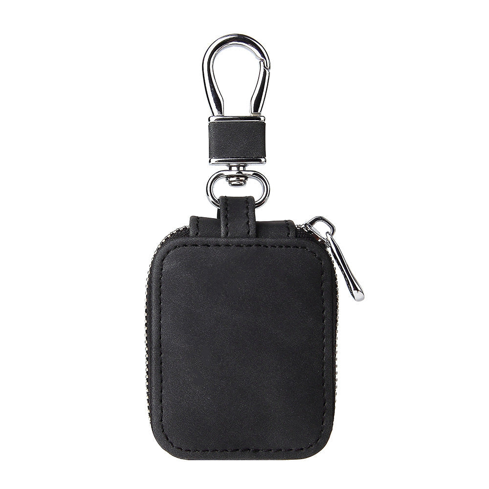 JMT-811530 Universal Clamshell Protective Case for Bluetooth Headsets - Faux Leather Headphone Cover