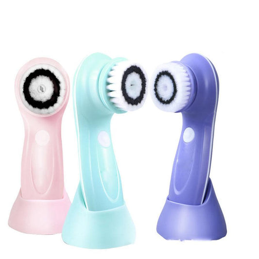 JMT-811786 USB Rechargeable Ultrasonic Facial Cleansing Device with Waterproof Design and Dual-Gear Function
