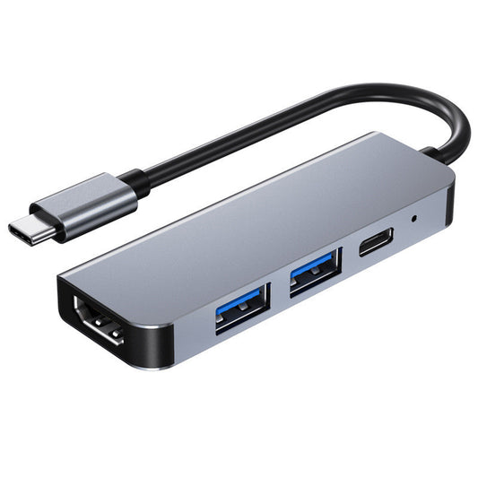 JMT-812170 Compact Type-C Docking Station with 4K HDMI, PD Fast Charging, and USB Hub Functionality