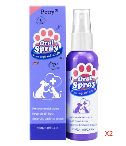 JMT-812618 Dog Dental Care Spray for Fresh Breath and Clean Teeth