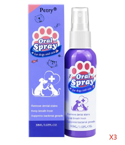 JMT-812618 Dog Dental Care Spray for Fresh Breath and Clean Teeth