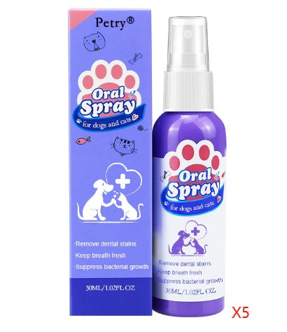 JMT-812618 Dog Dental Care Spray for Fresh Breath and Clean Teeth