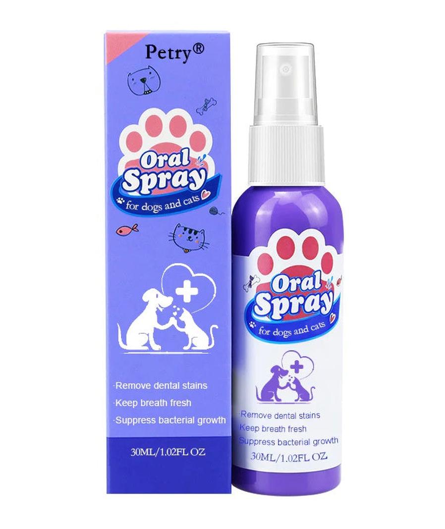 JMT-812618 Dog Dental Care Spray for Fresh Breath and Clean Teeth