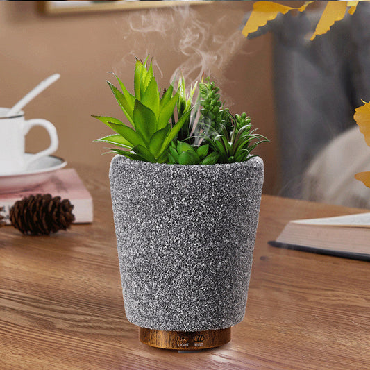 JMT-812682 Ultrasonic Aromatherapy Humidifier with Grey Design for Home Use - 10-20 Sq M Areas
