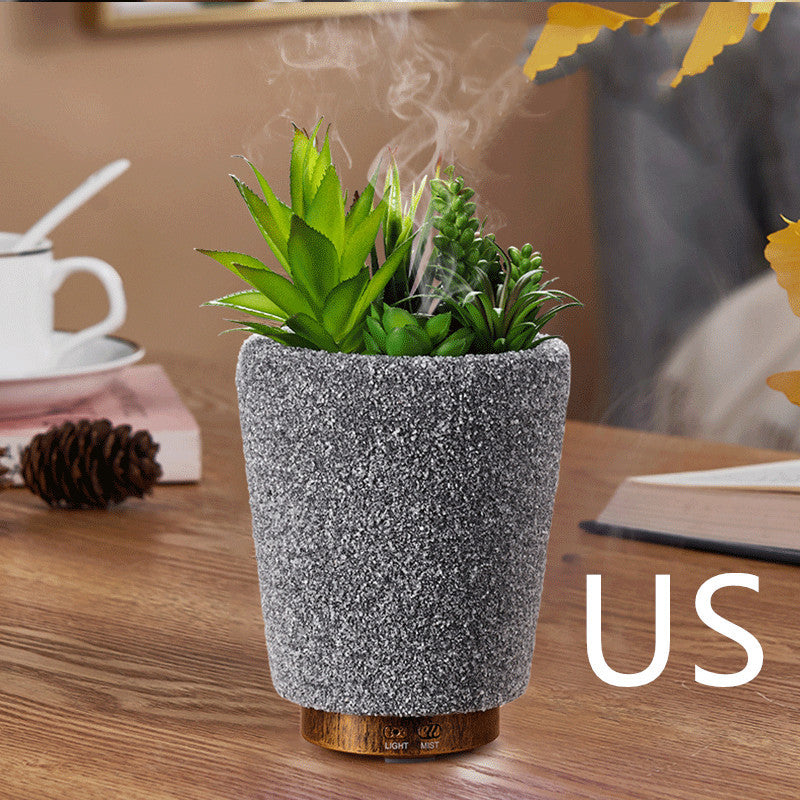 JMT-812682 Ultrasonic Aromatherapy Humidifier with Grey Design for Home Use - 10-20 Sq M Areas