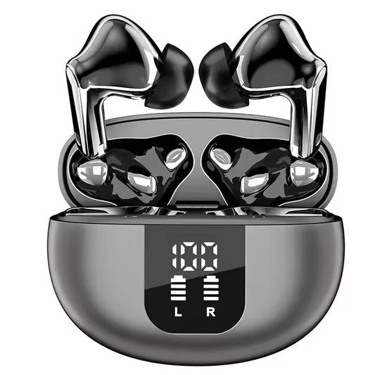 JMT-812874 Wireless In-Ear Gaming Headphones with AI Translation, LED Display, Noise Cancelling, Waterproof Features, and Bluetooth Connectivity