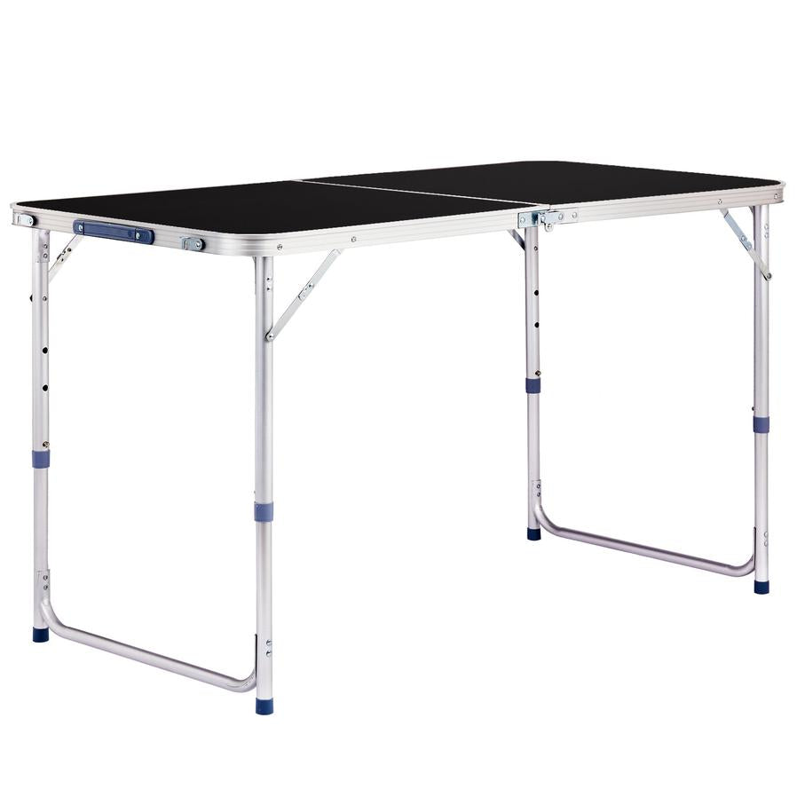 JMT-813578 4ft Outdoor Folding Table - Aluminum Alloy Rectangular with 50kg Capacity