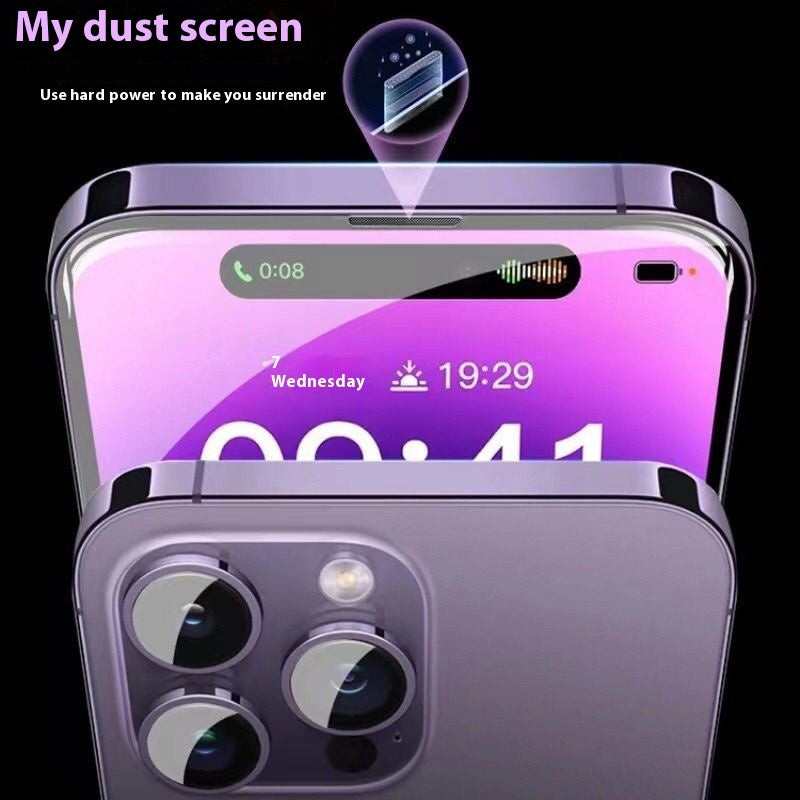 JMT-813706 Tempered Anti-Peep Ultra HD Film for iPhone Models 6.1-6.9 Inches