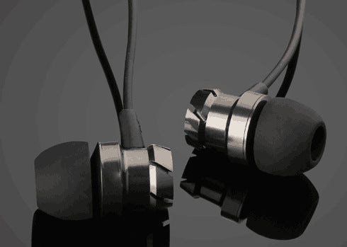 JMT-813834 Metal In-Ear Earphones with Turbo Bass and Microphone for Mobile and Computer Use