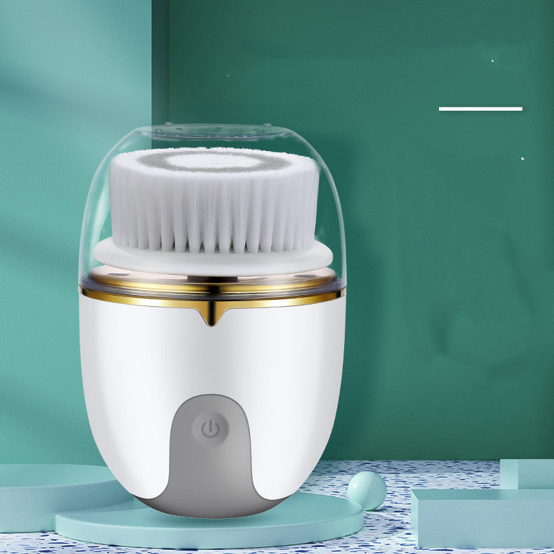 JMT-814090 Electric Cleansing Brush with Interchangeable Heads for Deep Skin Cleaning and Makeup Removal