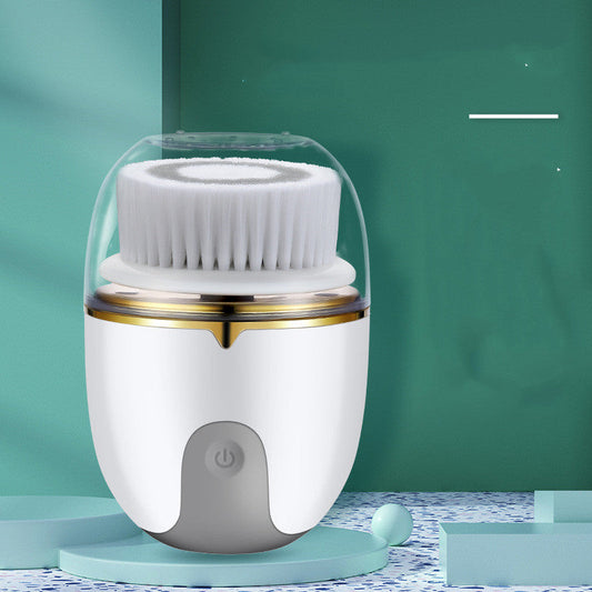 JMT-814090 Electric Cleansing Brush with Interchangeable Heads for Deep Skin Cleaning and Makeup Removal