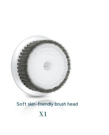 JMT-814090 Electric Cleansing Brush with Interchangeable Heads for Deep Skin Cleaning and Makeup Removal