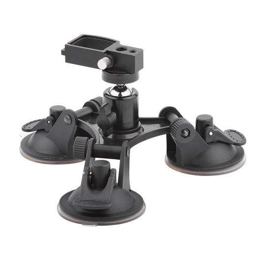 JMT-814218 Secure Suction Cup Camera Stabilizer with Adjustable Angle and 1/4 Inch Screw Adapter