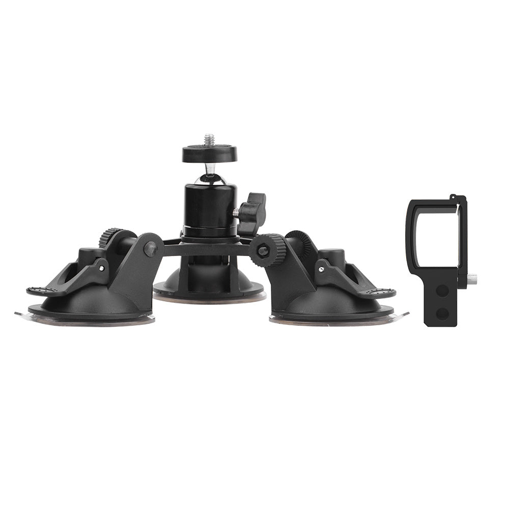 JMT-814218 Secure Suction Cup Camera Stabilizer with Adjustable Angle and 1/4 Inch Screw Adapter