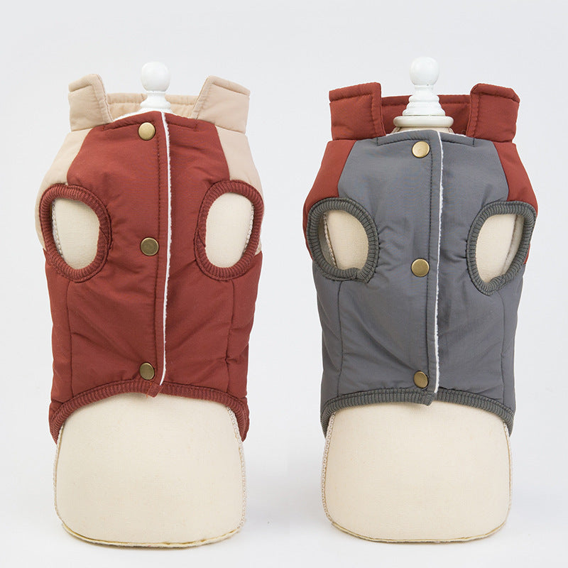 JMT-814474 Casual Cotton Vest with Horn Button for All Genders