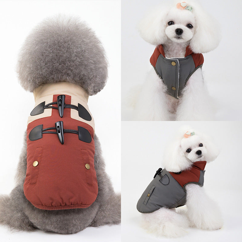 JMT-814474 Casual Cotton Vest with Horn Button for All Genders
