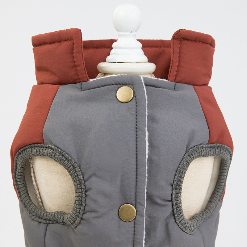 JMT-814474 Casual Cotton Vest with Horn Button for All Genders