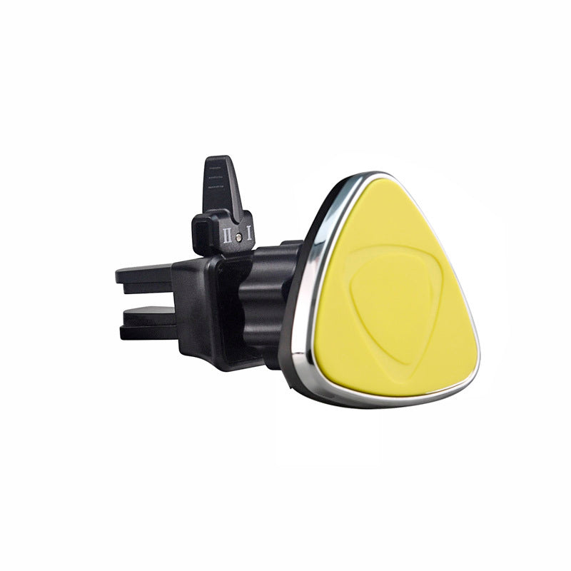 JMT-814538 Magnetic Suction Cup Phone Holder for Car - Compatible with Navigation Devices - Available in Yellow, Gray, Blue, Black