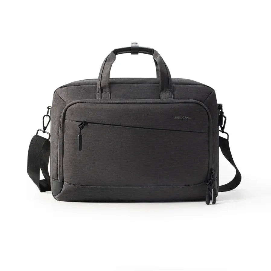 JMT-814666 Stylish Casual Laptop Bag for Men - Solid Color Handbag & Briefcase