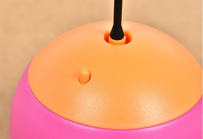 JMT-814858 Interactive Tumbler Toy with Built-in Laser Light and Feather Features for Cats