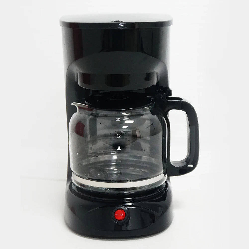 JMT-815114 12-Cup Stainless Steel Coffee Maker for Home and Office Use with 1.8L Capacity