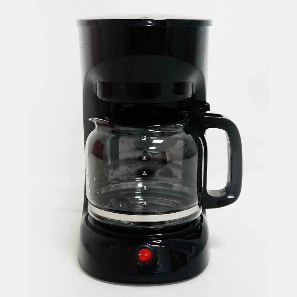 JMT-815114 12-Cup Stainless Steel Coffee Maker for Home and Office Use with 1.8L Capacity