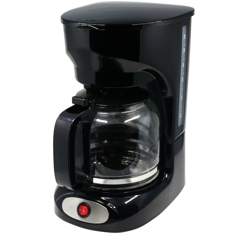 JMT-815114 12-Cup Stainless Steel Coffee Maker for Home and Office Use with 1.8L Capacity