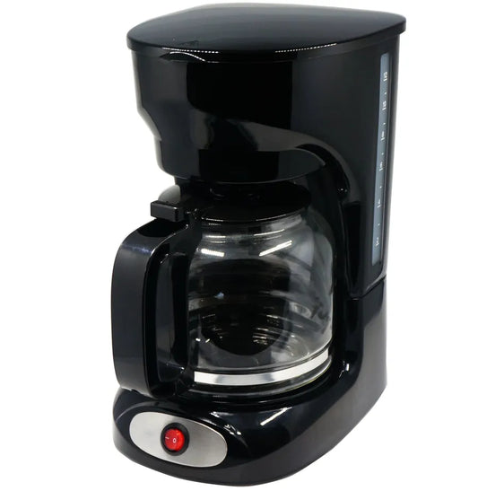 JMT-815114 12-Cup Stainless Steel Coffee Maker for Home and Office Use with 1.8L Capacity
