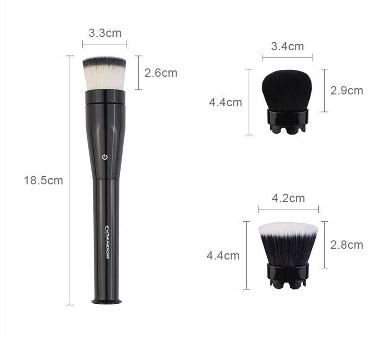 JMT-815114 Automatic Electric Makeup Brush - Foundation Brush for Effortless Application