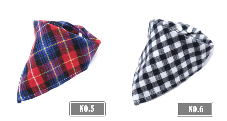JMT-815306 Scottish Triangle Scarf made from Pure Cotton for Versatile Styling