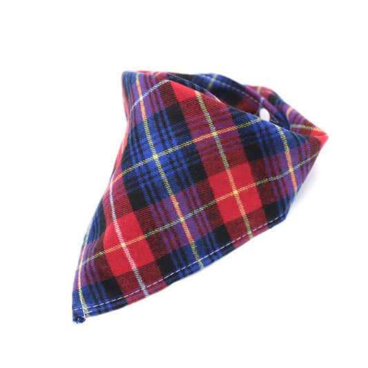 JMT-815306 Scottish Triangle Scarf made from Pure Cotton for Versatile Styling