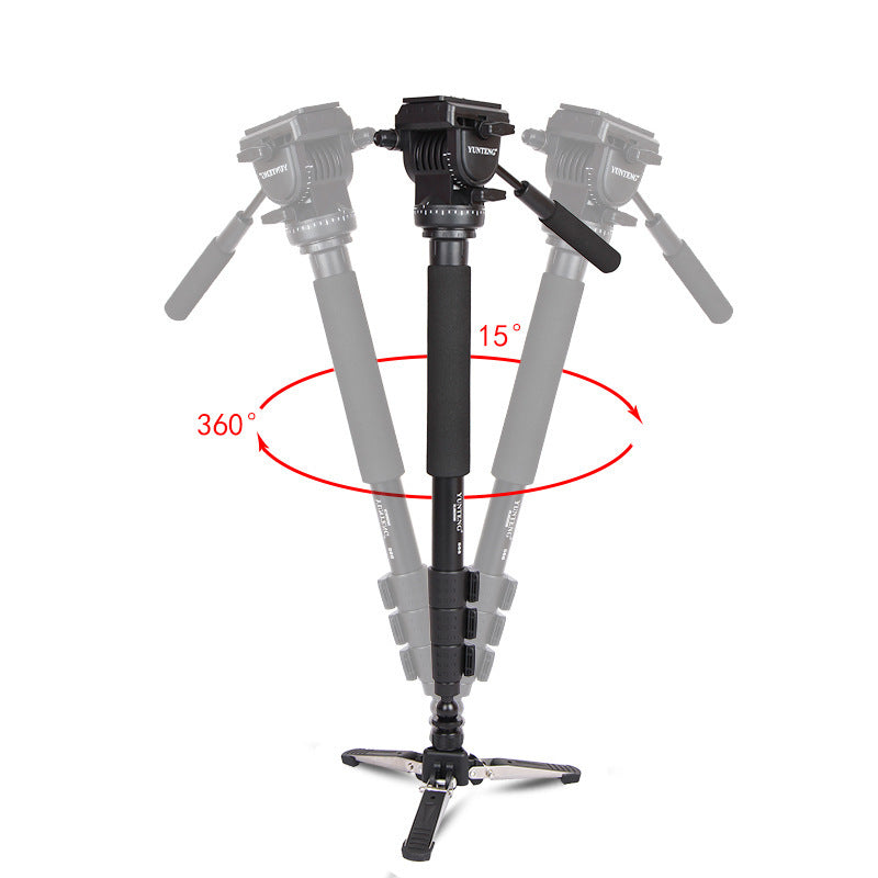 JMT-815370 Portable Monopod 588 for SLR, Mirrorless, and DV Cameras, Max Height 166cm, Lightweight Aluminum Alloy