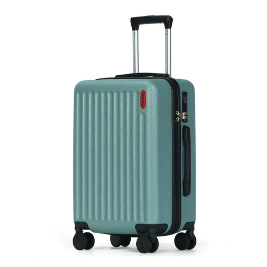 JMT-815562 Aluminium Spinner Trolley Suitcase with 4 Wheels - Durable ABS Hard Shell Carry-On Luggage