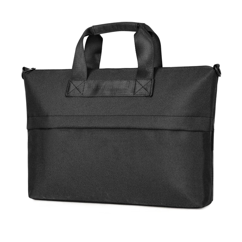 JMT-815818 Navy Blue Waterproof Laptop Shoulder Bag for Business Use