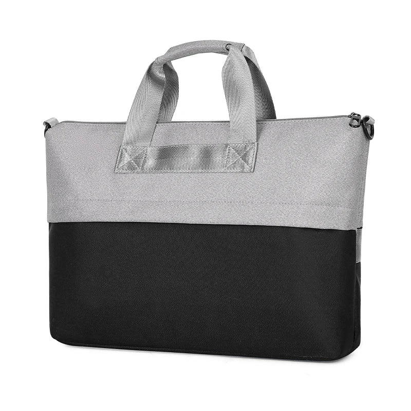JMT-815818 Navy Blue Waterproof Laptop Shoulder Bag for Business Use