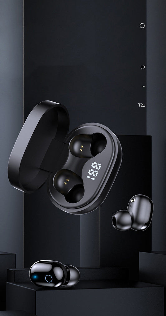 JMT-815818 Wireless Sports Bluetooth Headset with Smart Digital Display and Voice Control