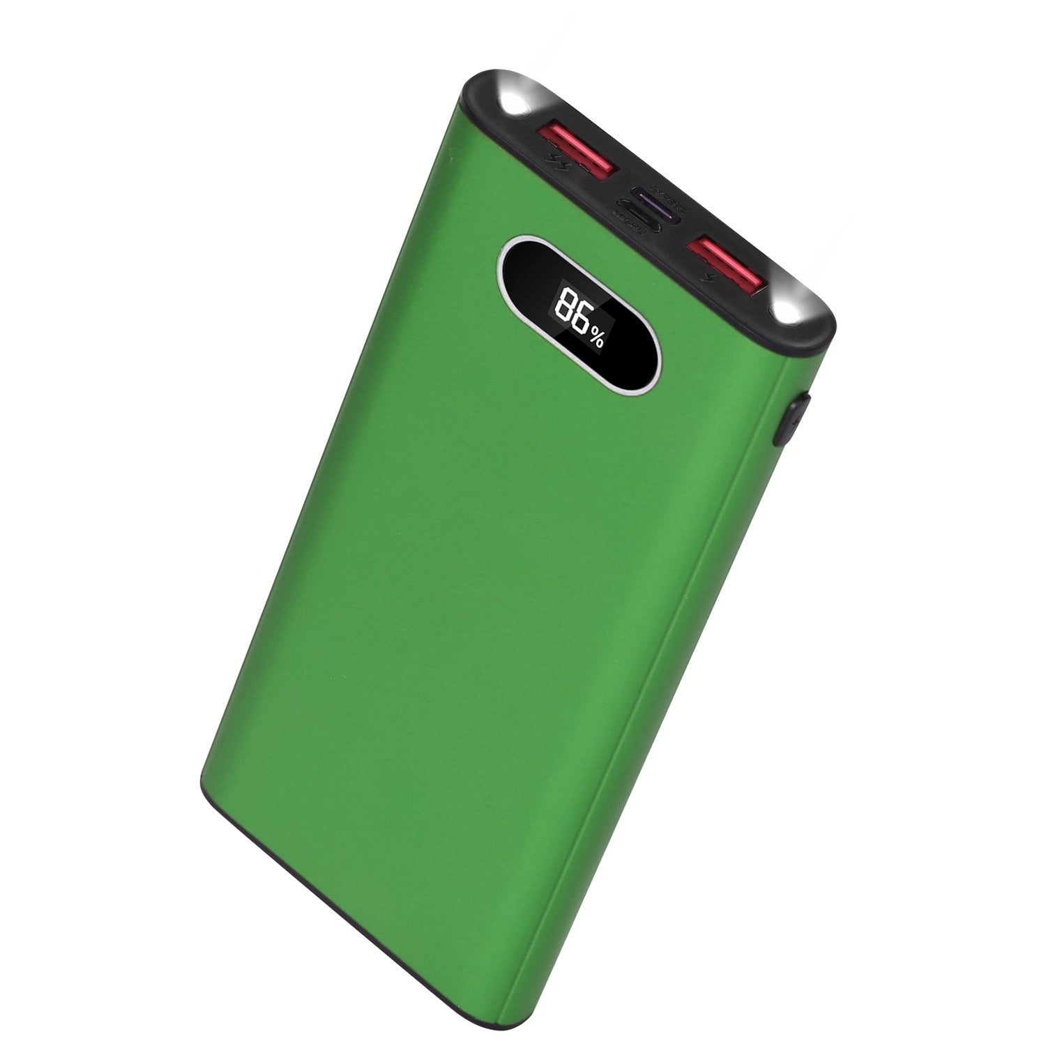 JMT-816010 20000mAh Portable Power Bank with Fast Charging, 3 Outputs & LED Display, Flashlight, Compatible with iPhone and Samsung