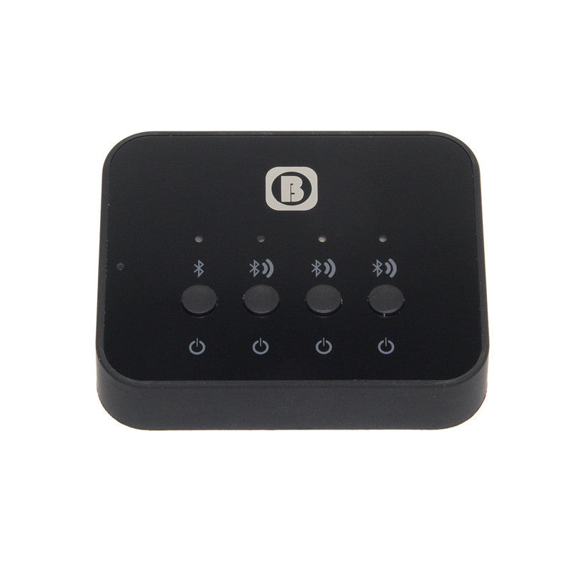 JMT-816010 3.5mm Bluetooth Car and Home Audio Transmitter with External Power Supply and 8m Range