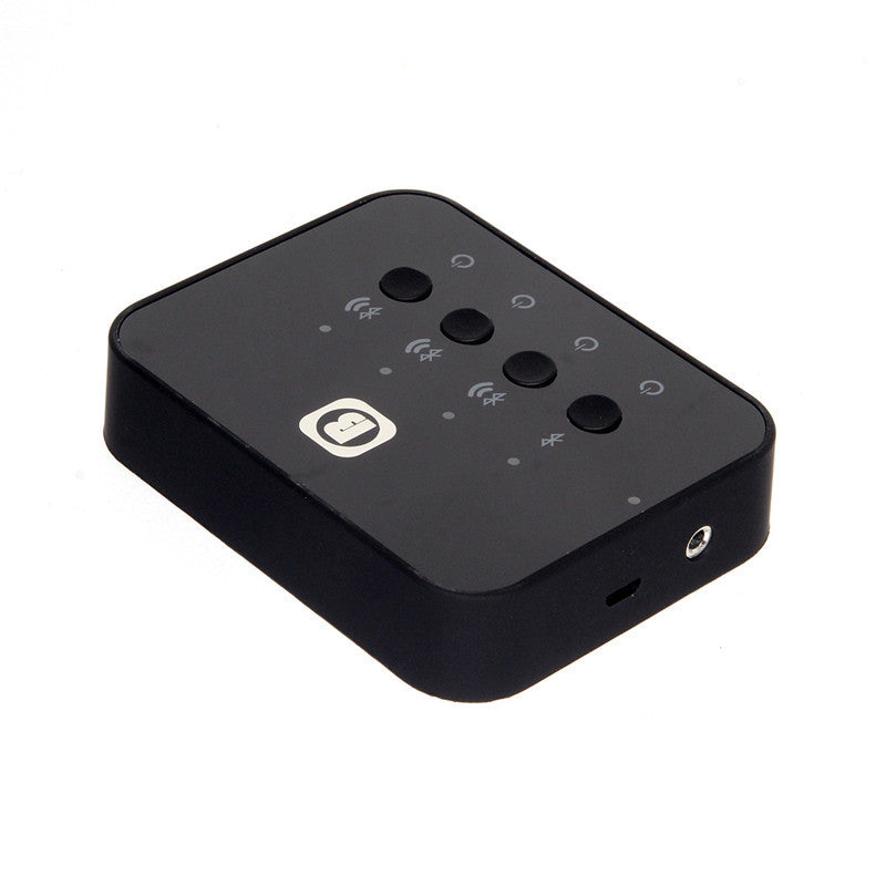 JMT-816010 3.5mm Bluetooth Car and Home Audio Transmitter with External Power Supply and 8m Range