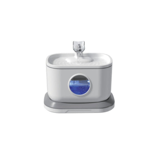 JMT-816010 Stainless Steel Pet Water Dispenser with Wireless Pump and Water Level Sensor, 2.5L Capacity