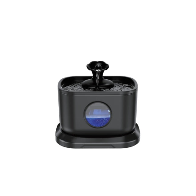 JMT-816010 Stainless Steel Pet Water Dispenser with Wireless Pump and Water Level Sensor, 2.5L Capacity