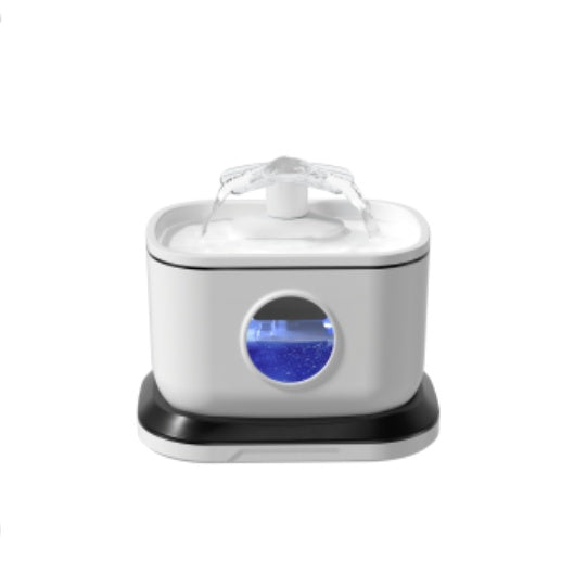 JMT-816010 Stainless Steel Pet Water Dispenser with Wireless Pump and Water Level Sensor, 2.5L Capacity