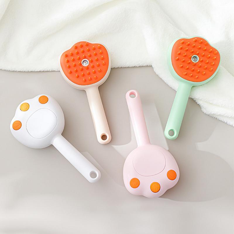 JMT-816074 Electric Steaming Grooming Brush for Cats and Dogs – Multi-Functional Pet Massage and Shedding Tool with Ergonomic Design