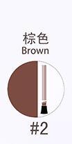 JMT-816266 Microblading Eyebrow Pen - Multicolor Options, M5031 Model with Maroon, Brown, Dark Gray, and Black Tones