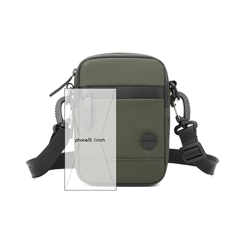 JMT-816714 Nylon Crossbody Shoulder Bag for Men with Custom Logo Design