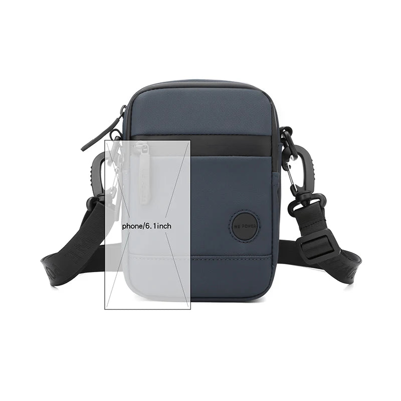 JMT-816714 Nylon Crossbody Shoulder Bag for Men with Custom Logo Design